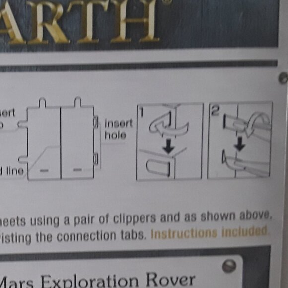 Fascinations Metal Earyh 3D laser cut model, Mars Rover, never opened - Picture 4 of 5